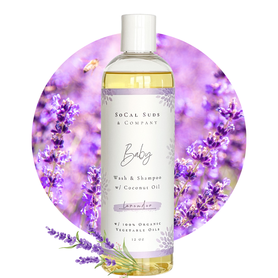 Lavender Gel Baby Wash &amp; Shampoo
